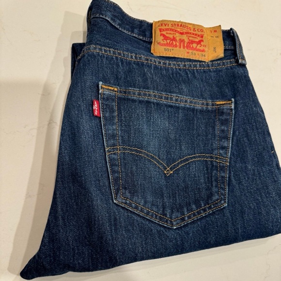Levi's Men's Blue Jeans - Picture 1 of 10